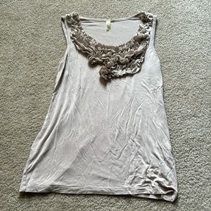 Cute ruffle tank